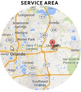 Carpet Cleaning Service Area
